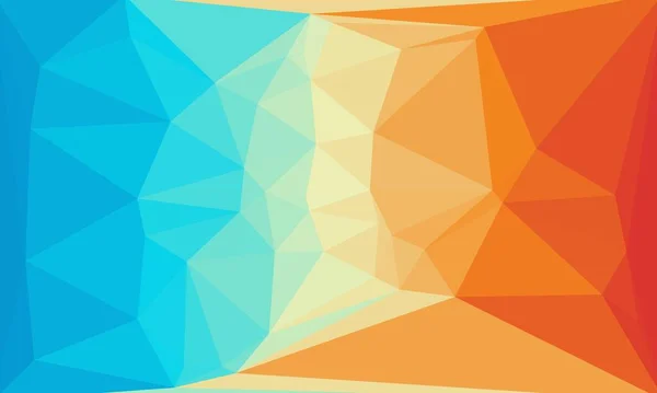 抽象的なカラフルな多角形の背景 — ストック写真