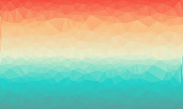 Minimal Multicolored Polygonal Background — Stock Photo, Image