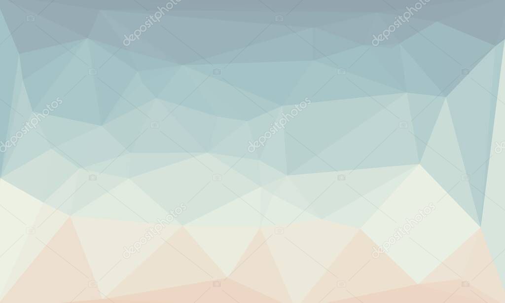 pastel multicolored background with poly pattern