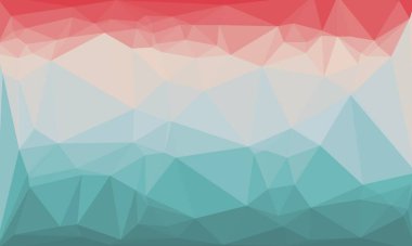 En az renkli çokgen arkaplan