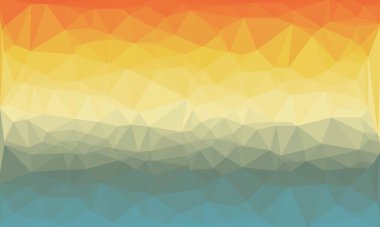 Mozaik tasarımlı renkli geometrik arkaplan