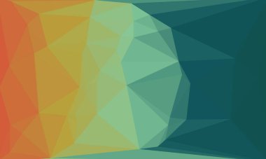 çokgen desenli yaratıcı prizmatik arkaplan