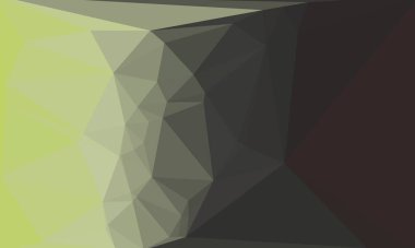 Mozaik tasarımlı pastel yeşil ve koyu gri geometrik arkaplan