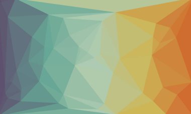 Mozaik tasarımlı renkli geometrik arkaplan