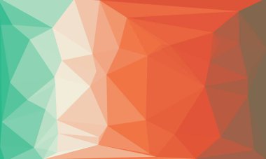 En az renkli çokgen arkaplan