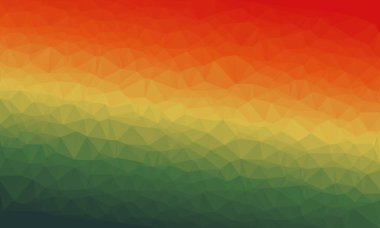 En az renkli çokgen arkaplan