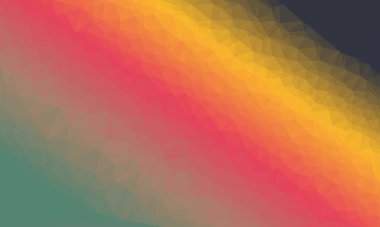 En az renkli çokgen arkaplan