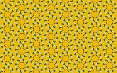 Altıgen desenli modern renkli arkaplan