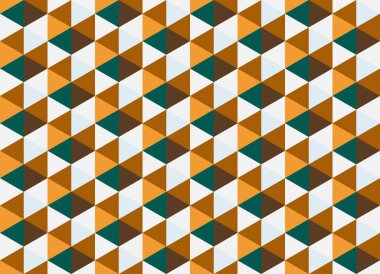 Tekrarlanan şekillerle soyut yaratıcı arkaplan