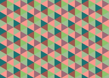 Tekrarlanan şekillerle soyut yaratıcı arkaplan