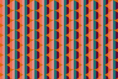 Altıgen desenli modern renkli arkaplan