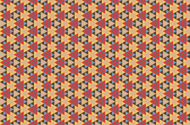 Altıgen desenli modern renkli arkaplan