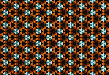 Altıgen desenli modern renkli arkaplan