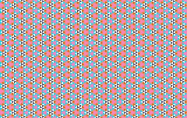 Tekrarlanan şekillerle soyut yaratıcı arkaplan