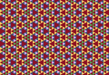 Altıgen desenli modern renkli arkaplan