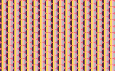 Tekrarlanan şekillerle soyut yaratıcı arkaplan