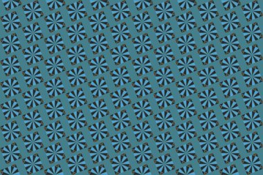 Tekrarlanan şekillerle soyut yaratıcı arkaplan