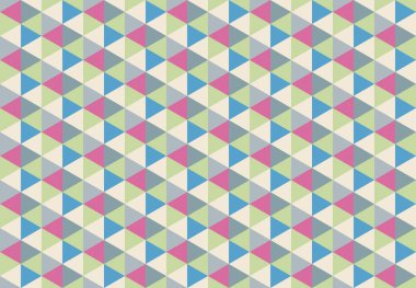 Altıgen desenli modern renkli arkaplan