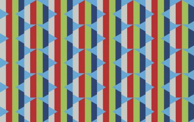 Tekrarlanan şekillerle soyut yaratıcı arkaplan