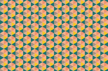 Geometrik elementlerle kusursuz soyut arkaplan