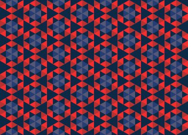 Geometrik elementlerle kusursuz soyut arkaplan