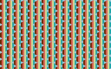 Tekrarlanan şekillerle soyut yaratıcı arkaplan