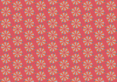 Tekrarlanan şekillerle soyut yaratıcı arkaplan