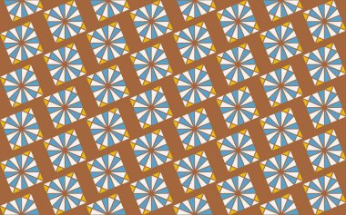 Altıgen desenli modern renkli arkaplan