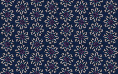 Tekrarlanan şekillerle soyut yaratıcı arkaplan