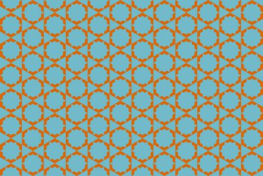 Altıgen desenli modern renkli arkaplan