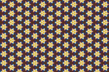 Tekrarlanan şekillerle soyut yaratıcı arkaplan