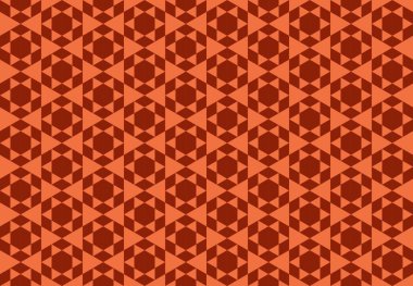 Altıgen desenli modern renkli arkaplan