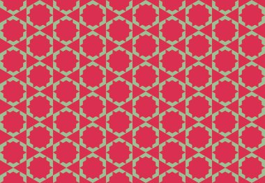 Tekrarlanan şekillerle soyut yaratıcı arkaplan