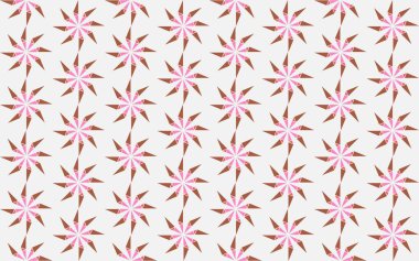 Tekrarlanan şekillerle soyut yaratıcı arkaplan