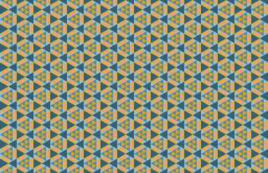 Tekrarlanan şekillerle soyut yaratıcı arkaplan