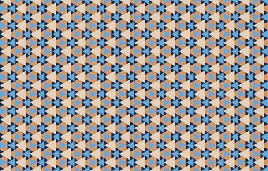 Altıgen desenli modern renkli arkaplan