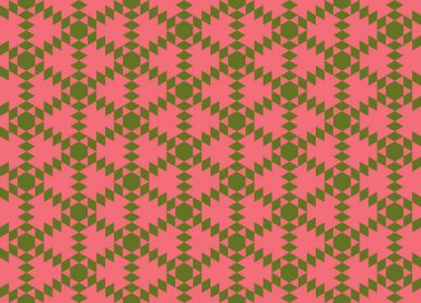 Geometrik elementlerle kusursuz soyut arkaplan