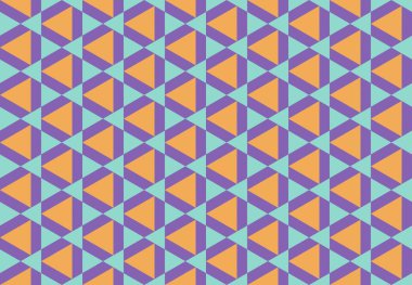 Altıgen desenli modern renkli arkaplan