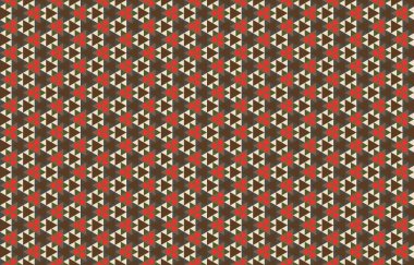 Altıgen desenli modern renkli arkaplan