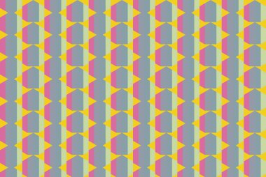 Altıgen desenli modern renkli arkaplan