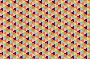 Altıgen desenli modern renkli arkaplan