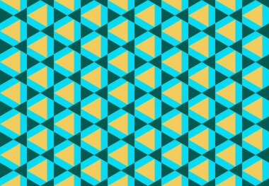 Altıgen desenli modern renkli arkaplan