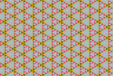 Tekrarlanan şekillerle soyut yaratıcı arkaplan