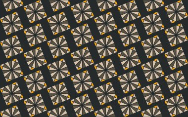 Geometrik elementlerle kusursuz soyut arkaplan