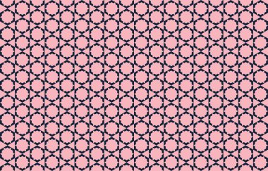 Tekrarlanan şekillerle soyut yaratıcı arkaplan