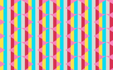 Tekrarlanan şekillerle soyut yaratıcı arkaplan