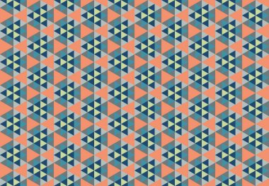 Altıgen desenli modern renkli arkaplan