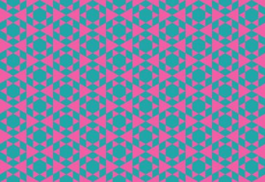 Altıgen desenli modern renkli arkaplan