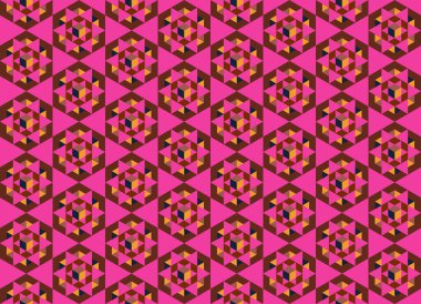 Tekrarlanan şekillerle soyut yaratıcı arkaplan