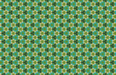 Altıgen desenli modern renkli arkaplan